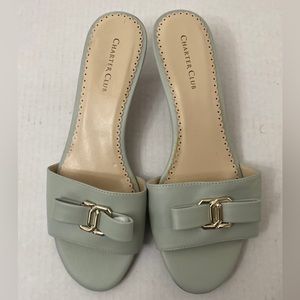NWT  Charter Club ( Macys brand) Mint color size 9